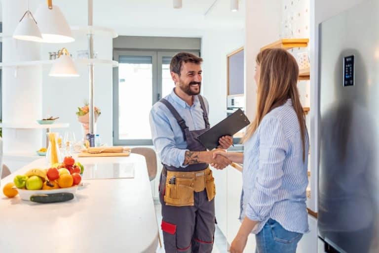 contractor shaking hand